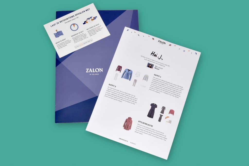 Zalon van Zalando Zo ontvang je korting op je box Outfitbox
